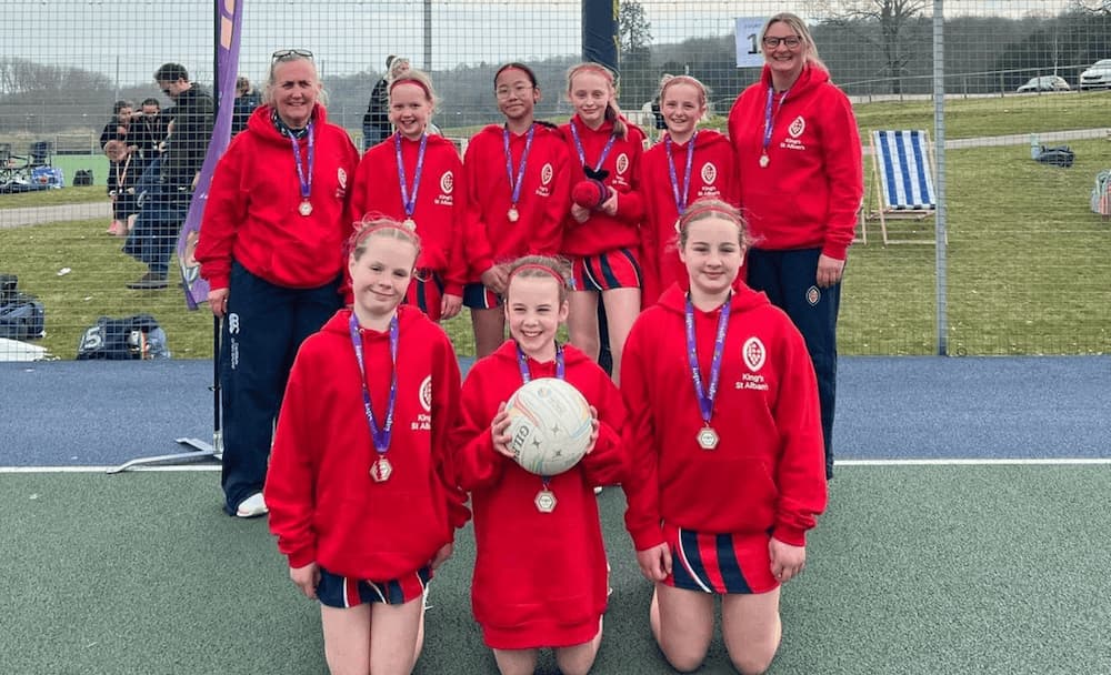 King’s Worcester Prep School Secures Place Amongst UK’s Top Netball Schools